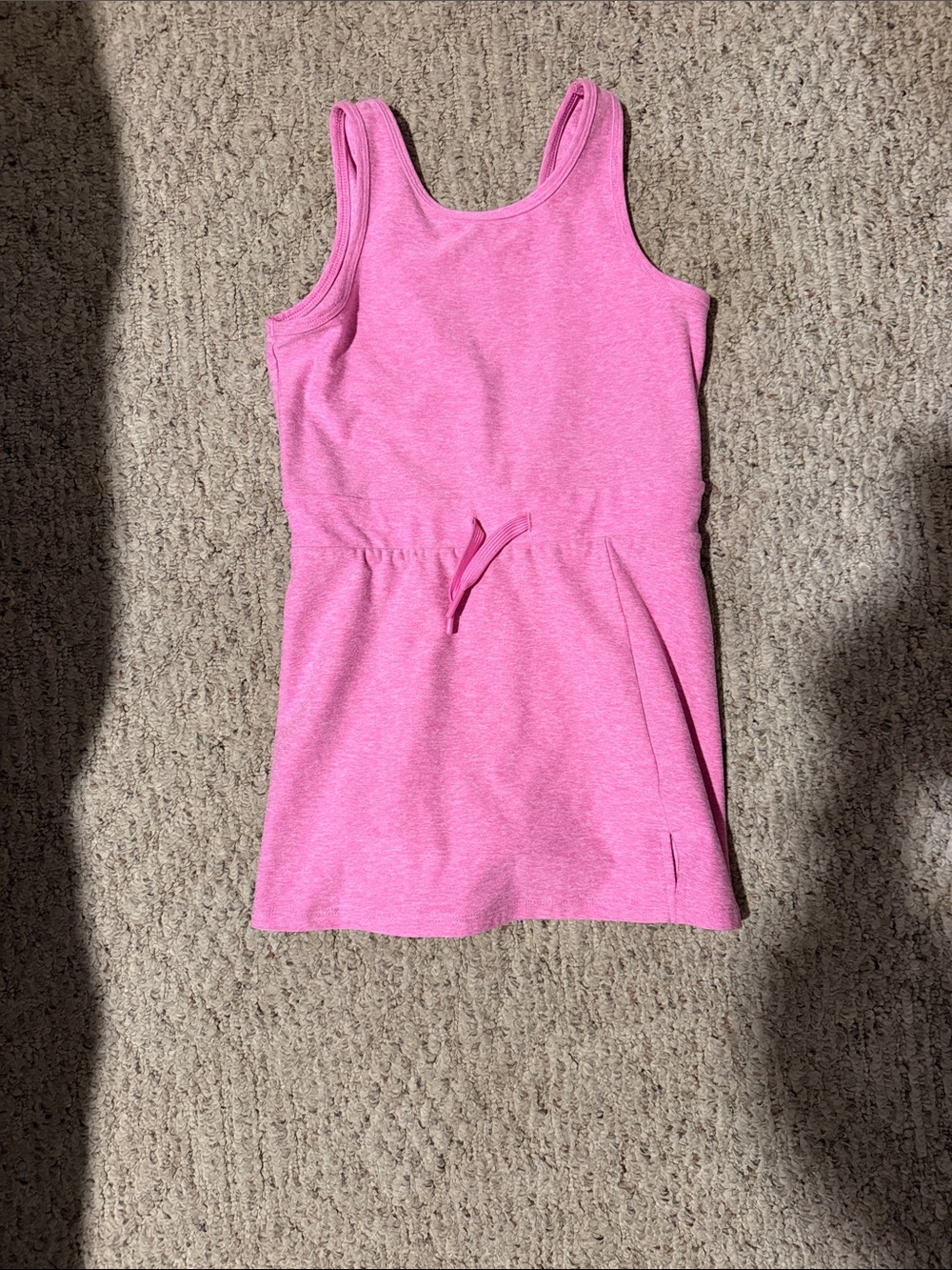 Girls' Pink Dress with Built in Shorts size 8